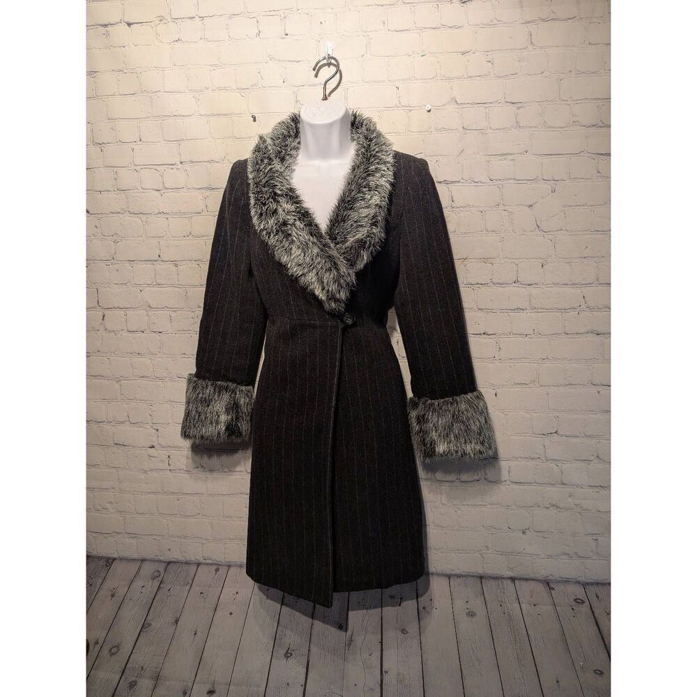 Antoine & Lili Paris, vintage wool designer coat size 3 mobwife oldmoney